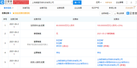 字节跳动投资斓星网络科技，加速布局人工智能应用软件领域